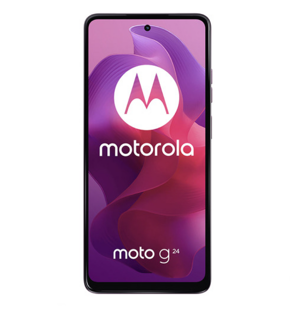 MOTOROLA LTE G24 <br><span style="color:DeepPink" >Pago Quincenal desde $461</span>