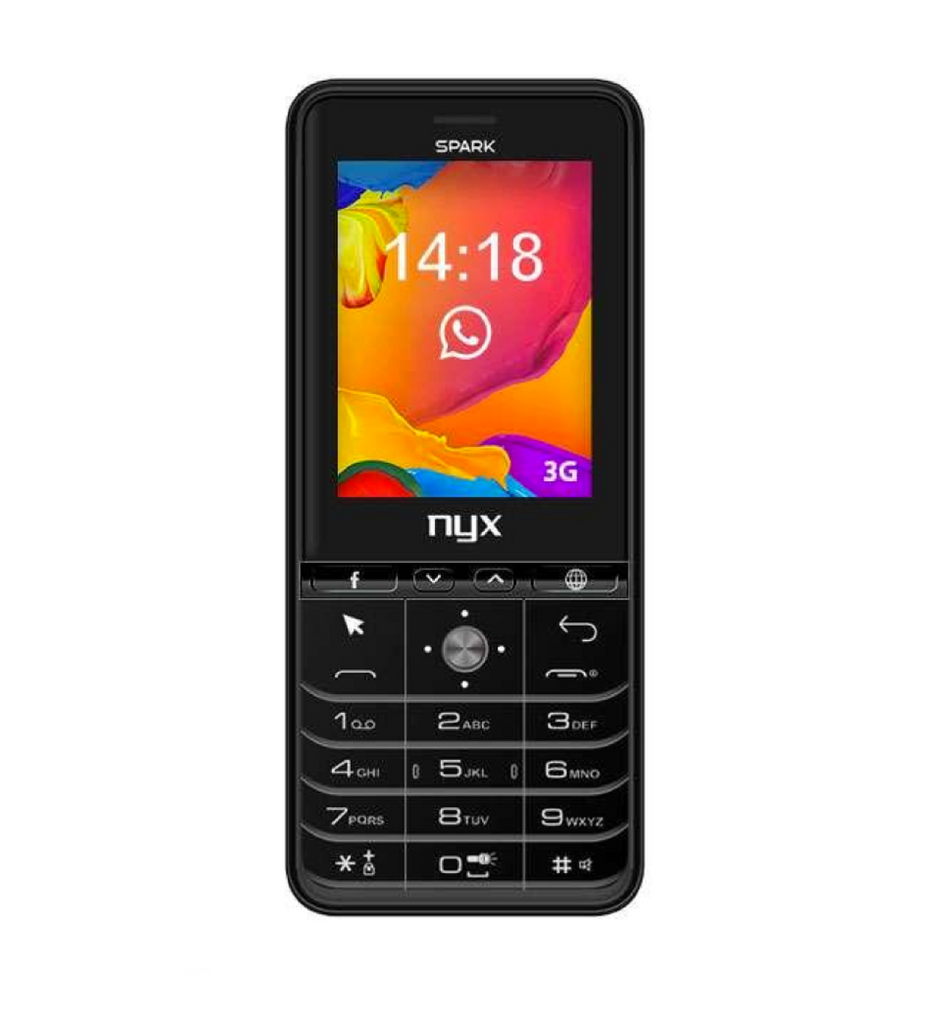 NYX MOBILE SPARK 3G <br><span style="color:DeepPink" >Pago Quincenal desde $95</span>