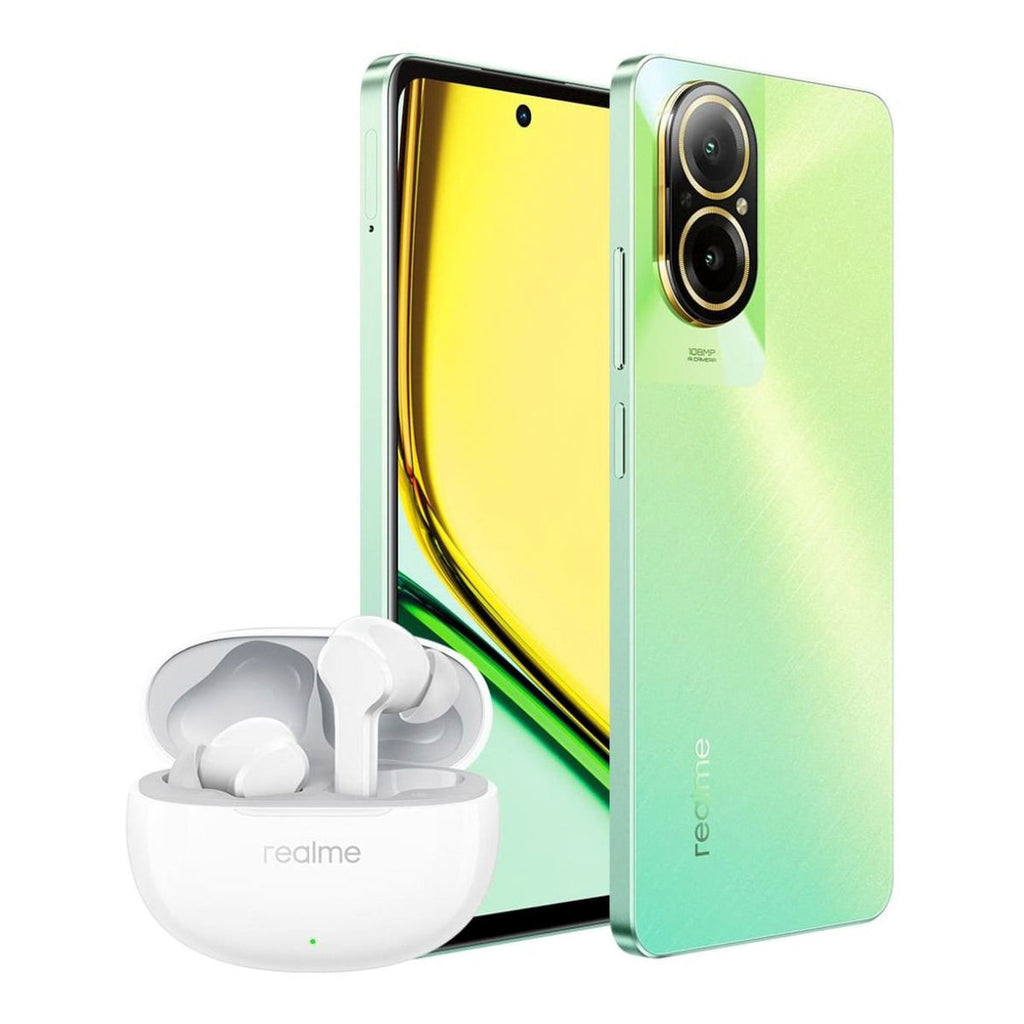 Realme C67+ AudÌ_fonos Realme Buds T100<br><span style="color:DeepPink" >Pago Semanal desde $162</span>