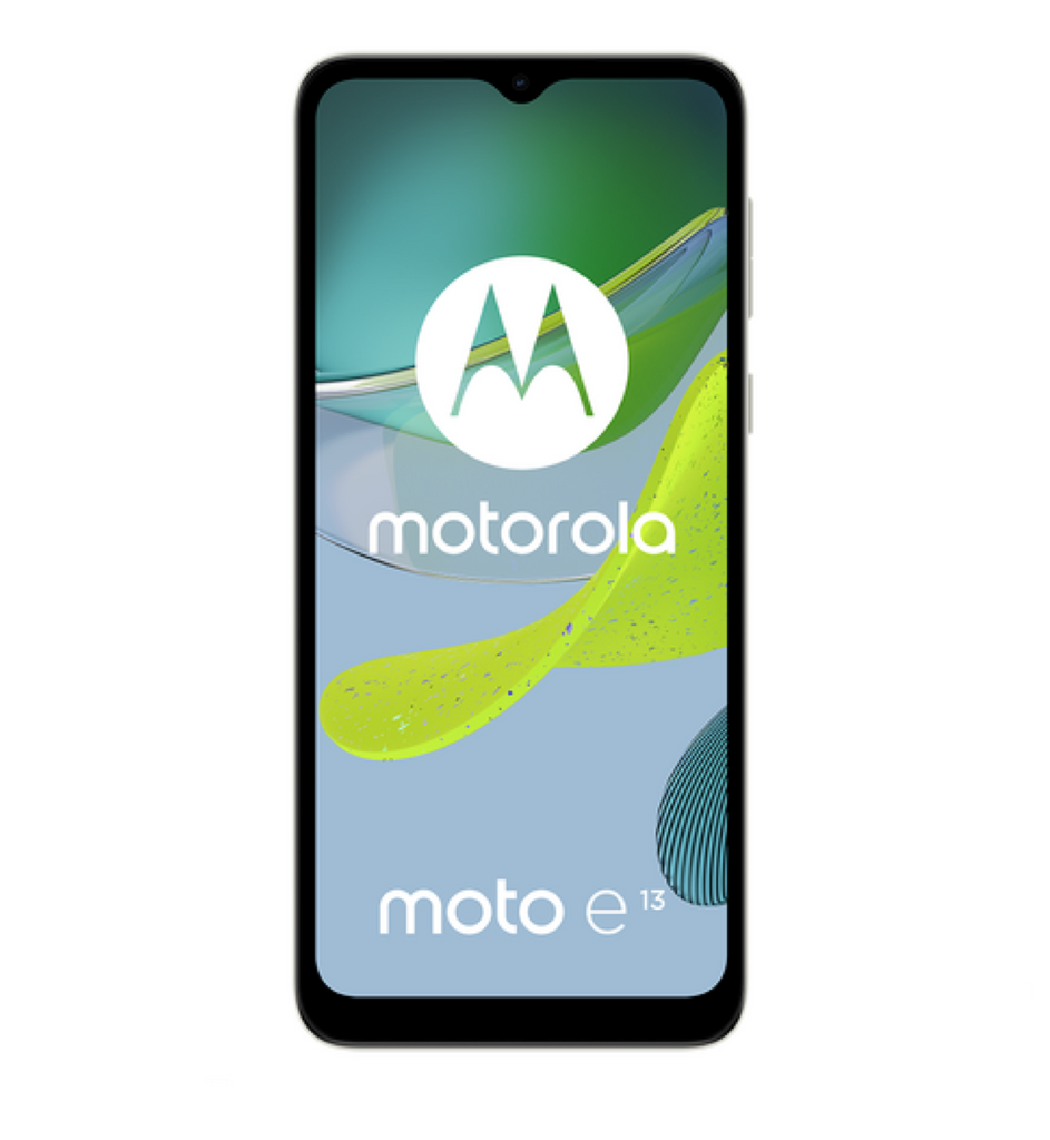 MOTOROLA E13  <br><span style="color:DeepPink" >Pago Quincenal desde $263</span>